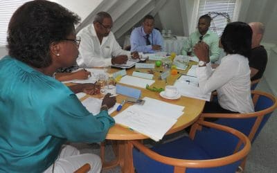 Het oog van de orkaan; één en al Rust!