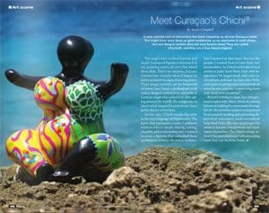 Curaçao’s Chichi in Curacao Nights Magazine