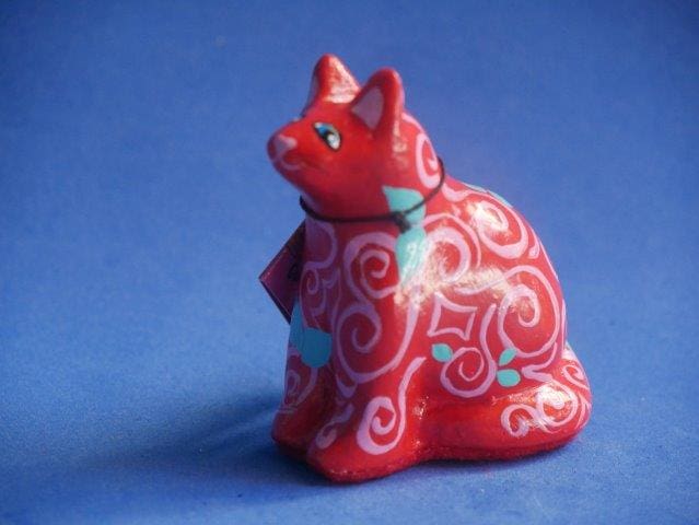 Sitting-Red Abstract