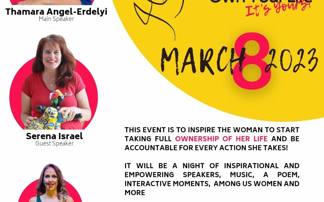 Woman Own Your Life. It’s YOURS!