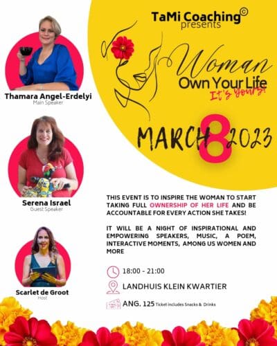 Lieve Vrouw maak je eigen leven. Het is van jou!