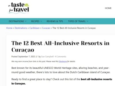 De 12 beste all-inclusive resorts op Curaçao