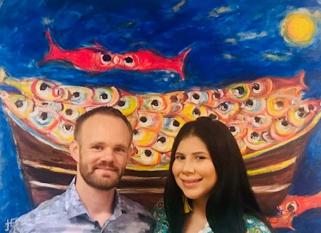 Congrats Alexandra and Lenno