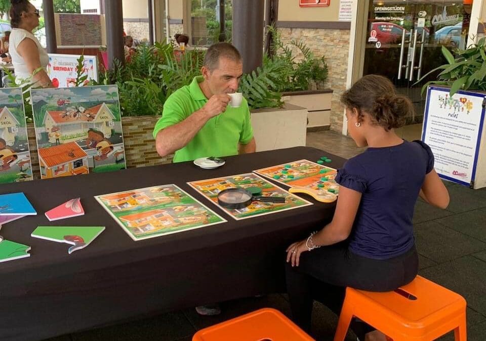 GreenKidz participates in the book week, at Mensings Caminada.