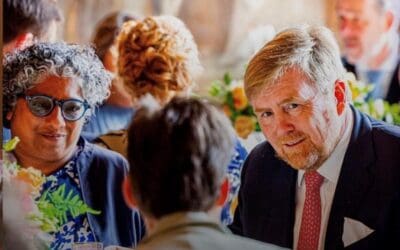 Maya Mathias invited to a royal lunch