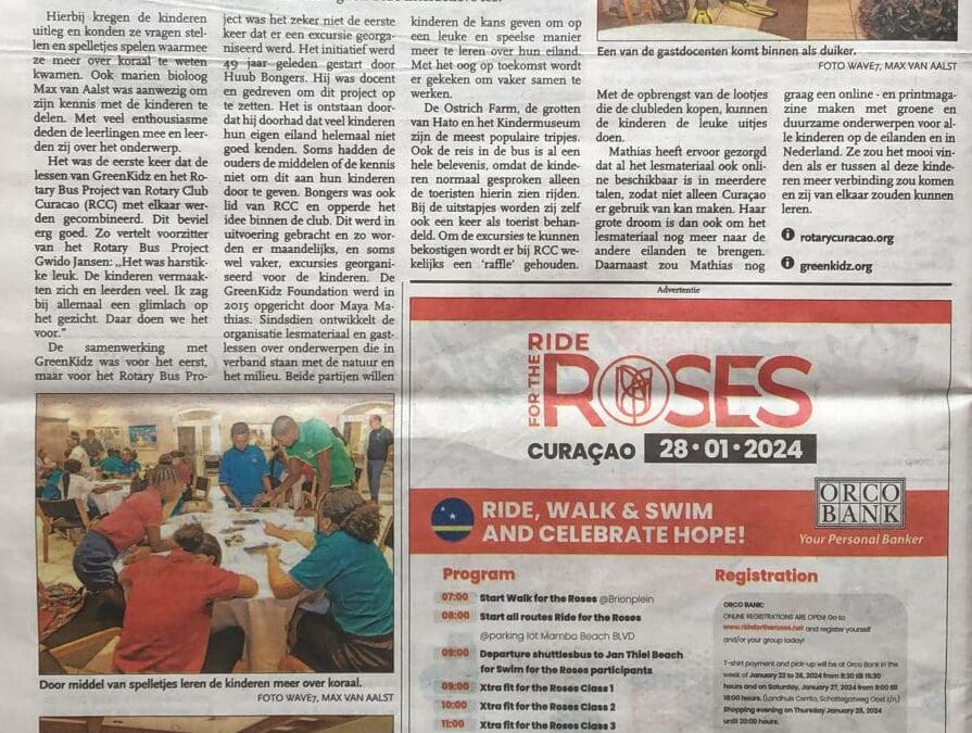 GreenKidz Supported by Rotary Bus Project