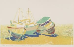 Bootjes op het droge / Boats on dry land