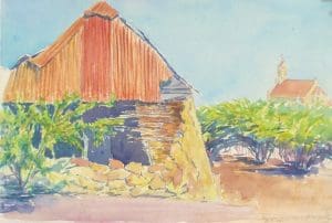 Kunukuhuisje bij St. Willebrordus / Kunuku house near St. Willebrordus