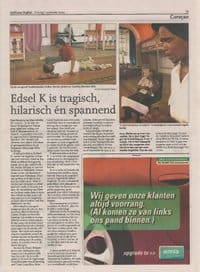 Edsel K. is tragisch, hilarisch én spannend