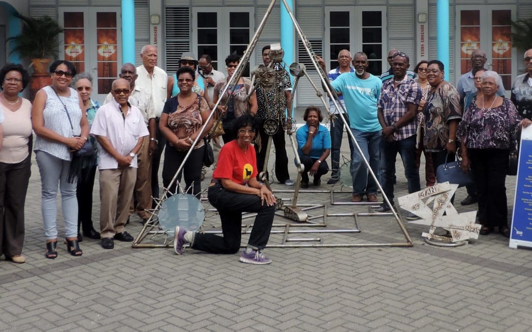 19 di mei 2017 penshonado nan di isla a bin bishita e exsposishon di isla den nos bida na NAAM