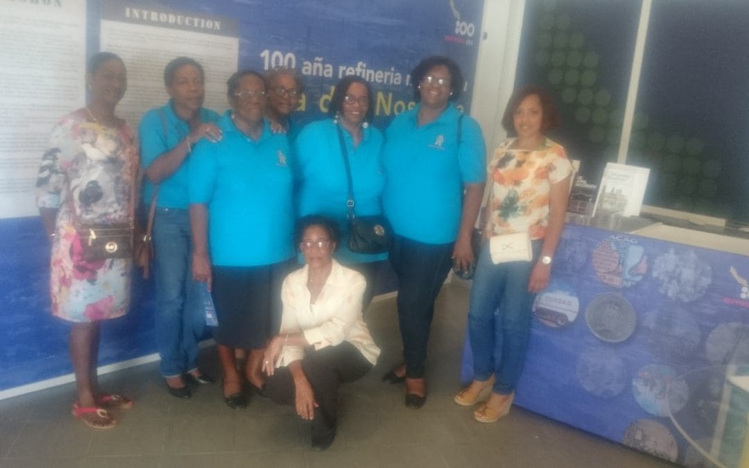 Djadumingu 28 mei 2017 Grupo, damanan Di otro a bin bishita e exsposishon di isla den nos bida na naam