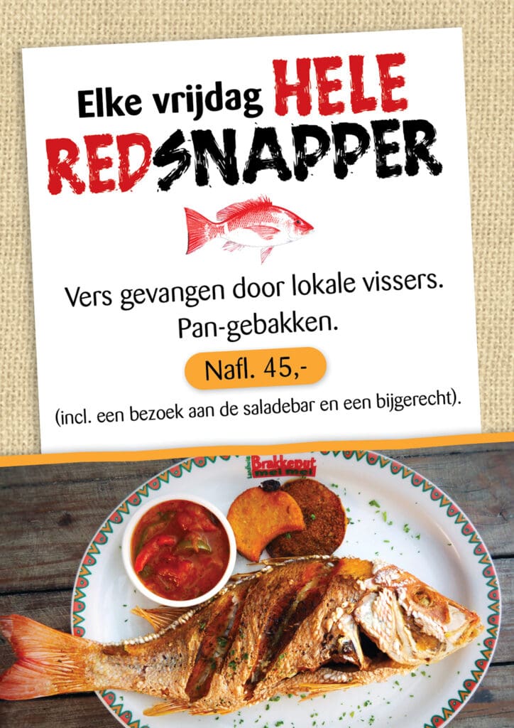Tafelkaartje-Red Snapper-NL